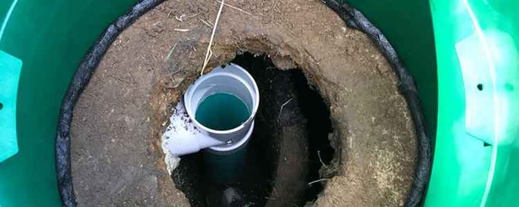 How to repair a cracked concrete septic tank